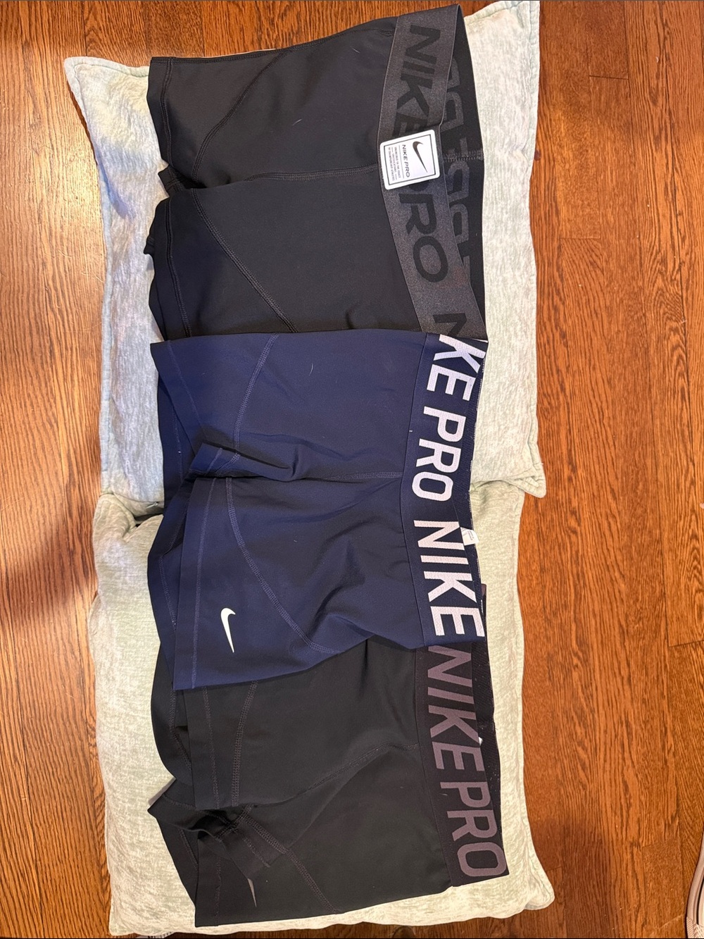 Nike Kids Compression Shorts Set - Black & Navy